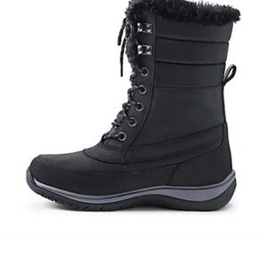 Lands End Women’s Expedition Insulated Snow Boot 9B NEW